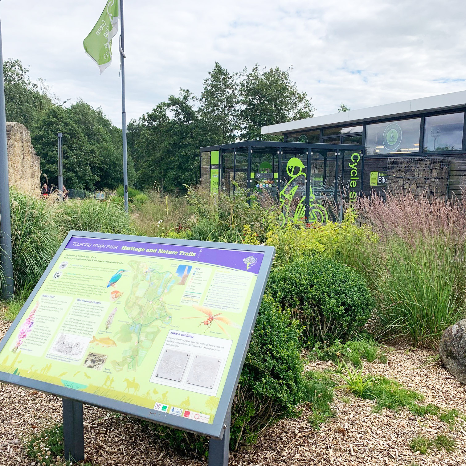 Telford Town Park Cycle Hub